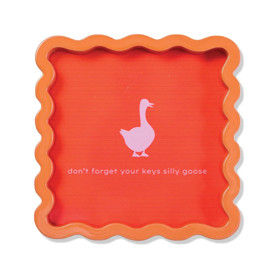 Silly Goose Lacquer Tray Small - Ileana Makri