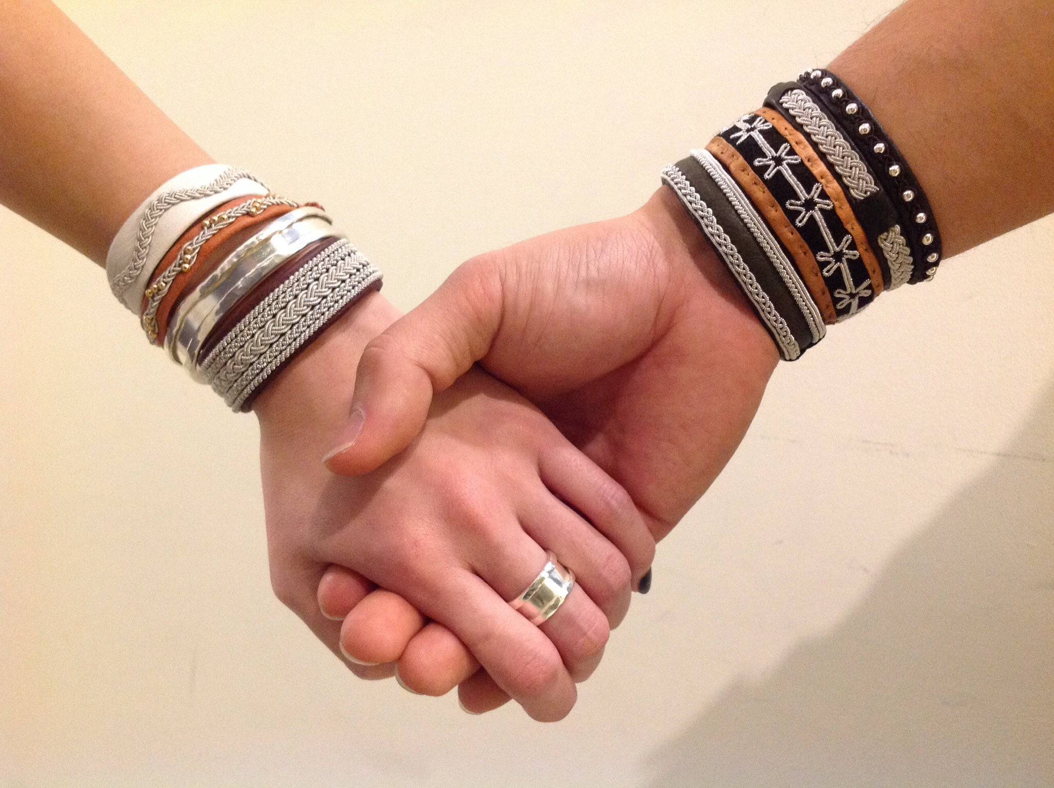maria rudman SAMI-L blacelet ① Maria Rudman Sami NM Bracelet Navy – Envoy of Belfast