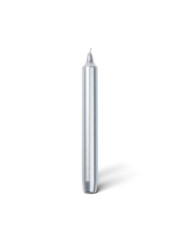 Silver Madeleine Tapered Candles (Box of 6) - Cire Trudon - Ileana Makri
