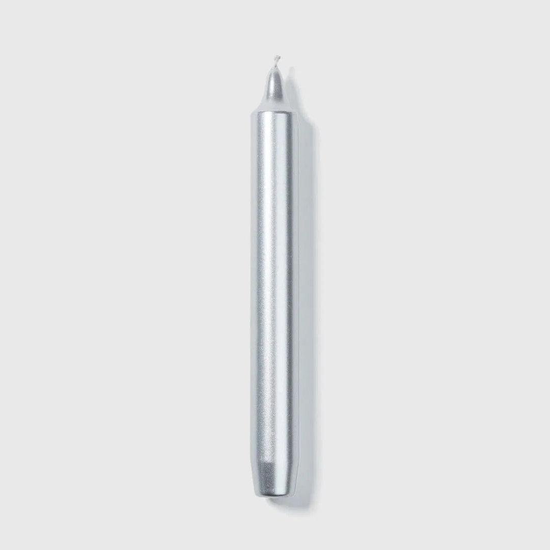 Silver Madeleine Tapered Candles (Box of 6) - Cire Trudon - Ileana Makri