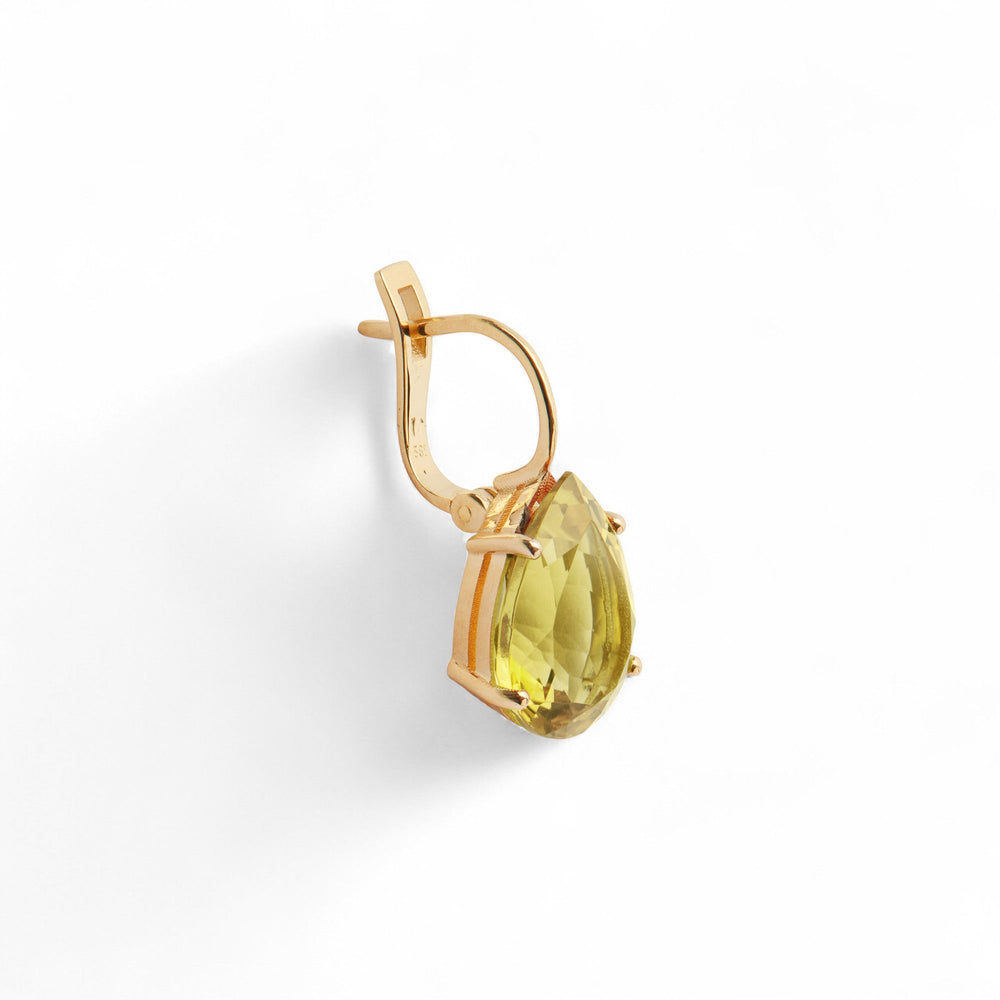 Single Crown Drops Lemon Topaz - Crown - Ileana Makri