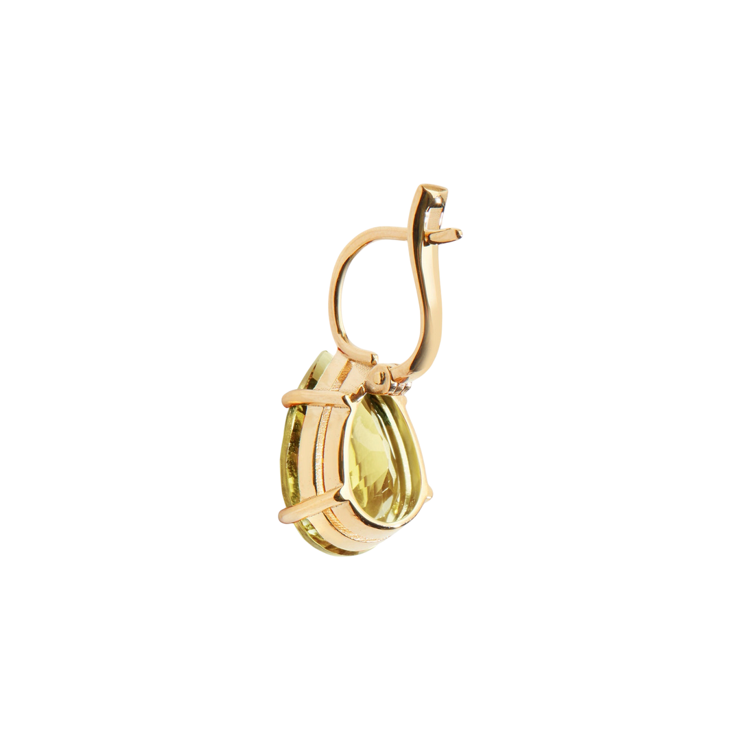 Single Crown Drops Lemon Topaz - Crown - Ileana Makri