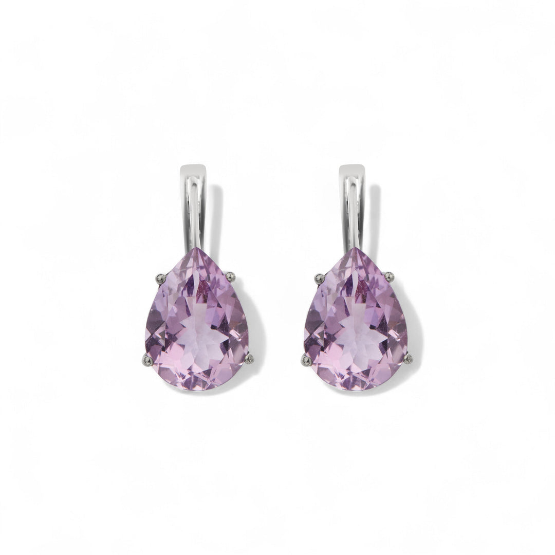 Single Crown Drops Pink Amethyst - Crown - Ileana Makri