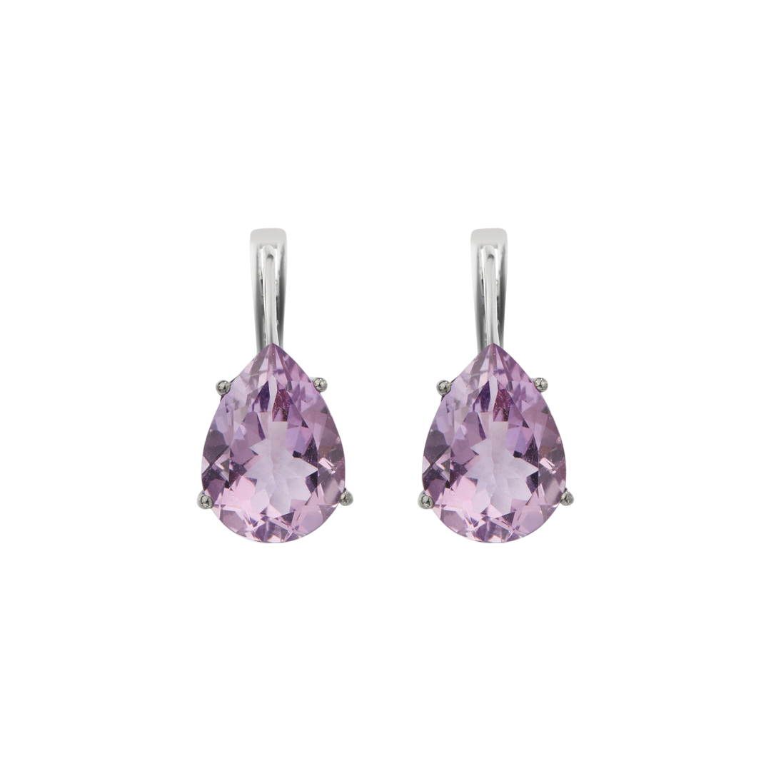 Single Crown Drops Pink Amethyst - Crown - Ileana Makri