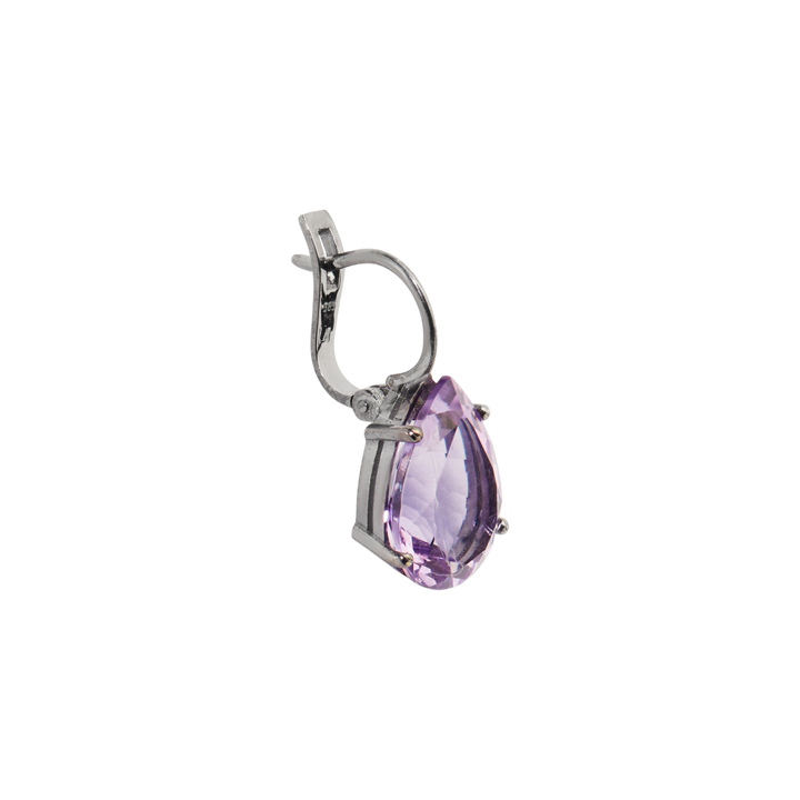 Single Crown Drops Pink Amethyst - Crown - Ileana Makri