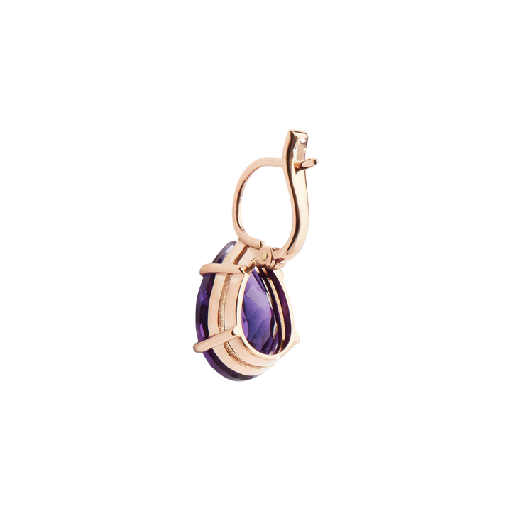 Single Crown Drops Purple Amethyst - Crown - Ileana Makri