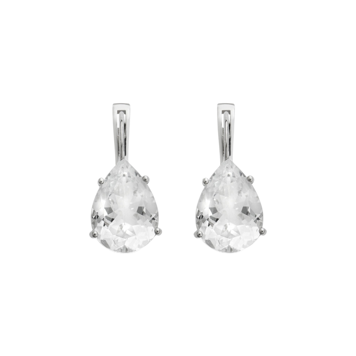 Single Crown Drops White Topaz - Crown - Ileana Makri