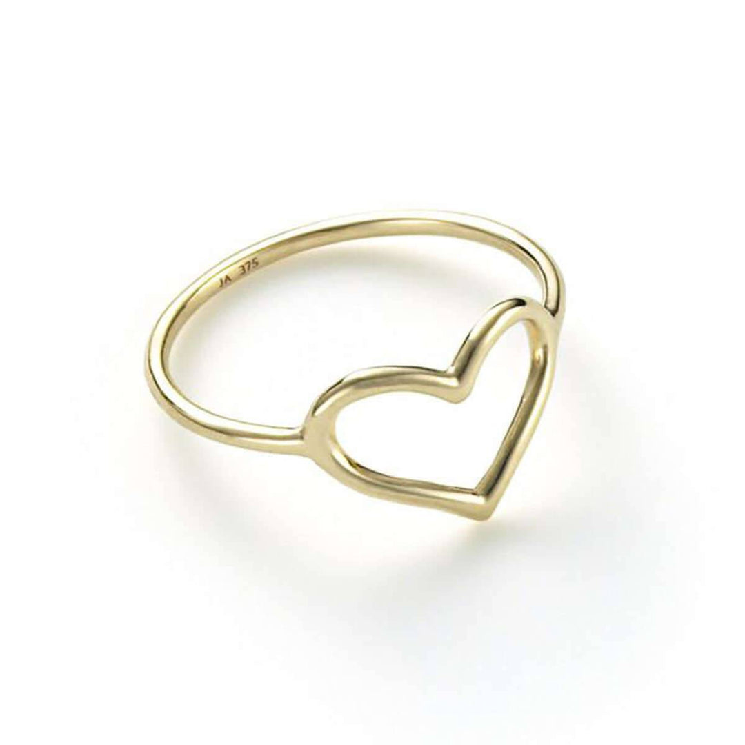 Single Delicate Heart Ring - Jordan Askill - Ileana Makri store