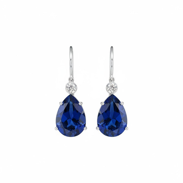 Single Diamond Crown Drops Kyanite - Crown - Ileana Makri