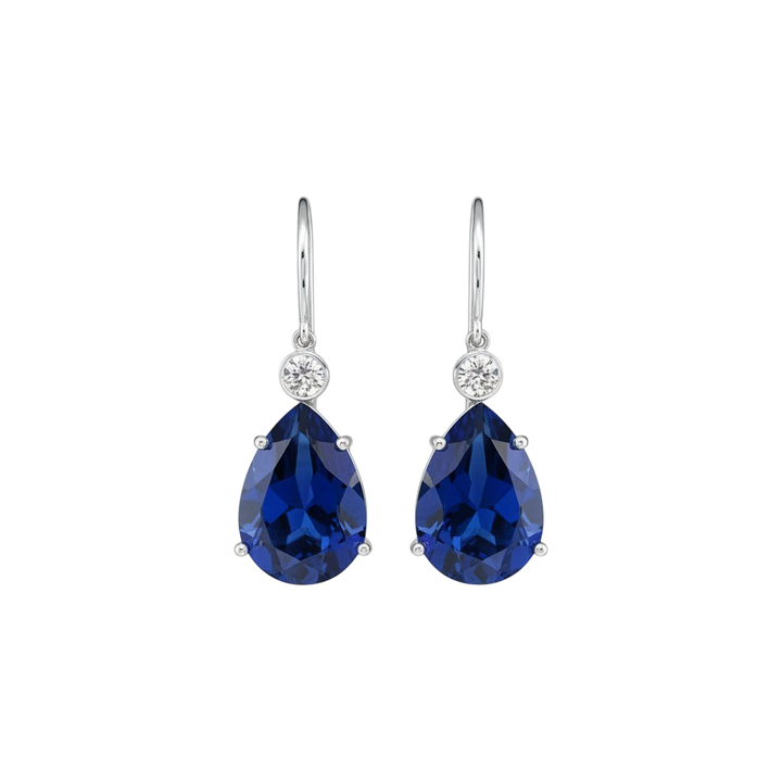 Single Diamond Crown Drops Kyanite - Crown - Ileana Makri