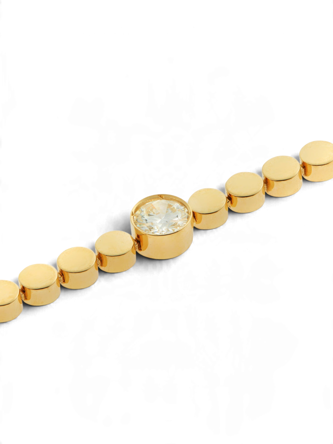 Single Diamond Ripple Bracelet Y - D - Cascade - Ileana Makri