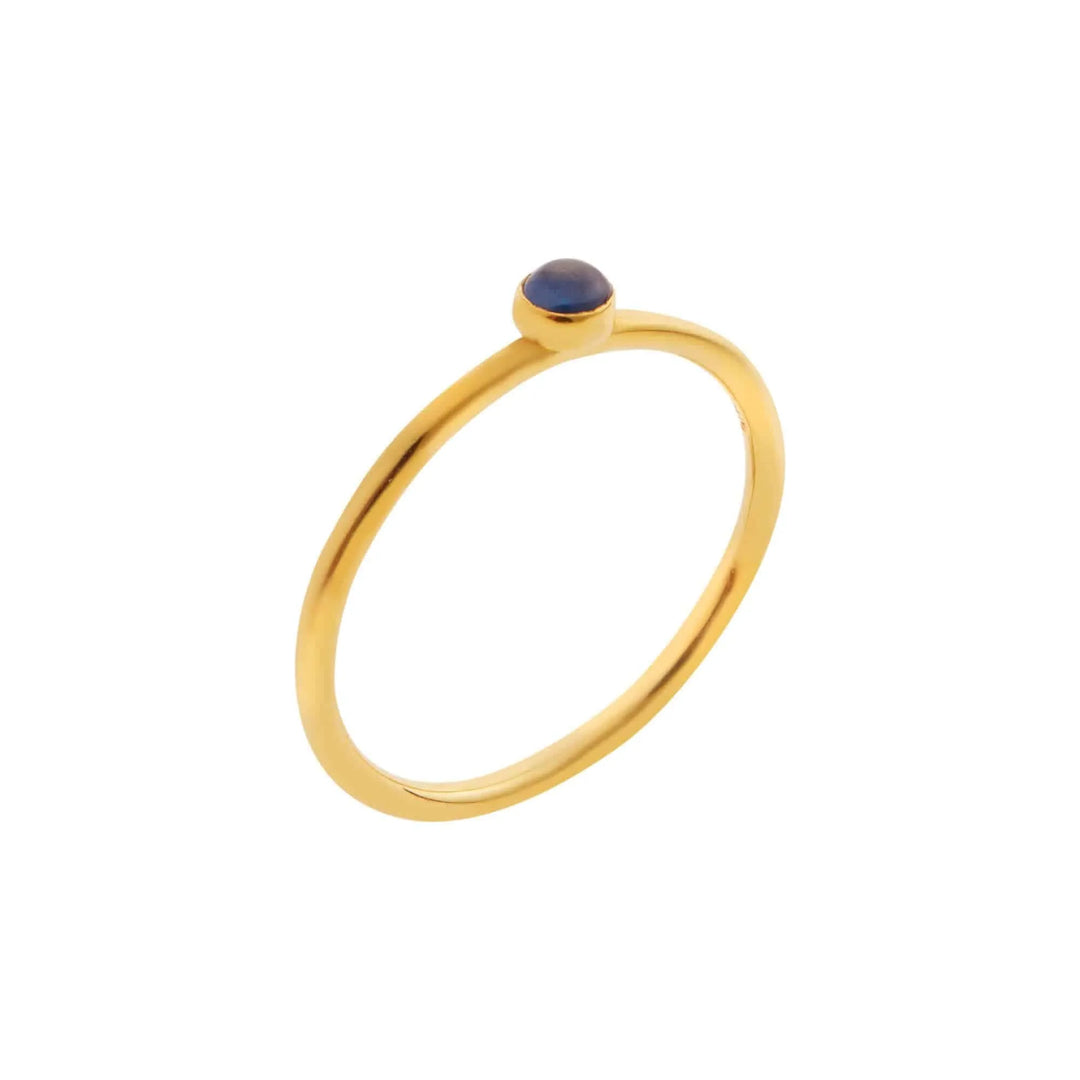 Single Kyanite Ring - Eye M UFO - Ileana Makri store