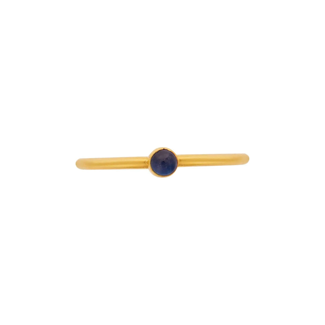Single Kyanite Ring - Eye M UFO - Ileana Makri