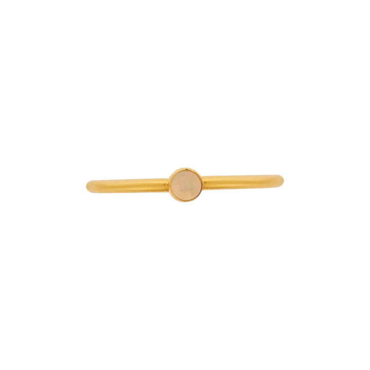 Single Opal Ring - Eye M UFO - Ileana Makri store