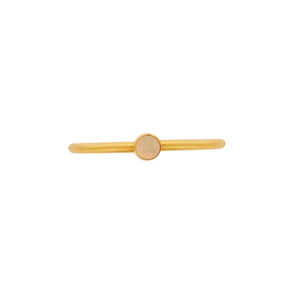 Single Opal Ring - Eye M UFO - Ileana Makri