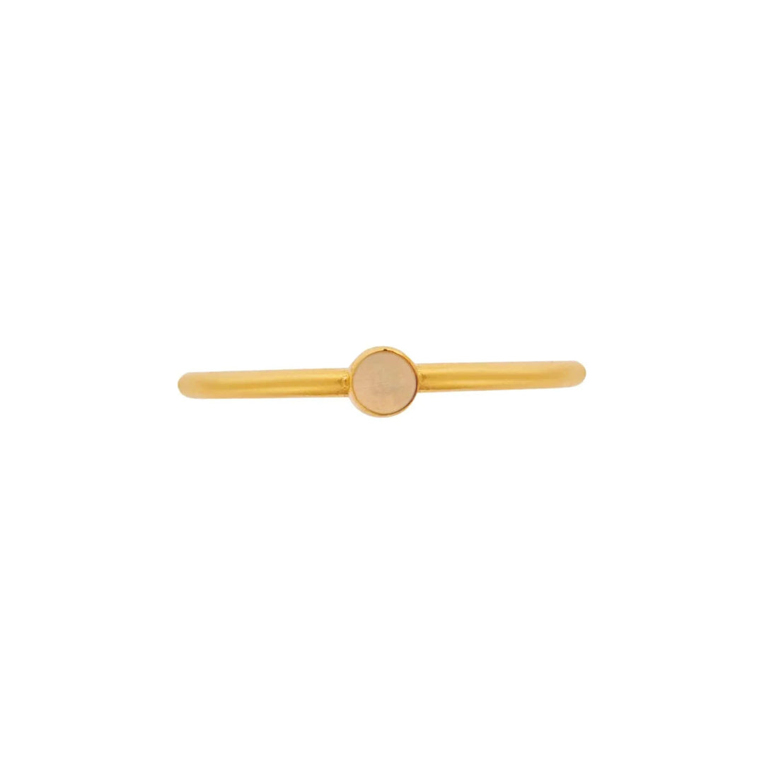 Single Opal Ring - Eye M UFO - Ileana Makri