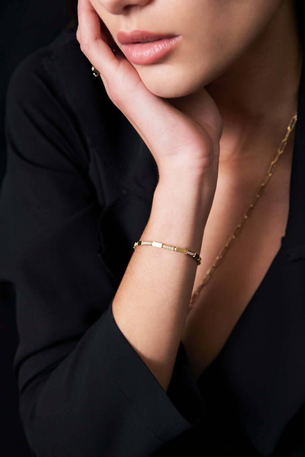 Single Waterfall Bracelet Y - D - Cascade - Ileana Makri