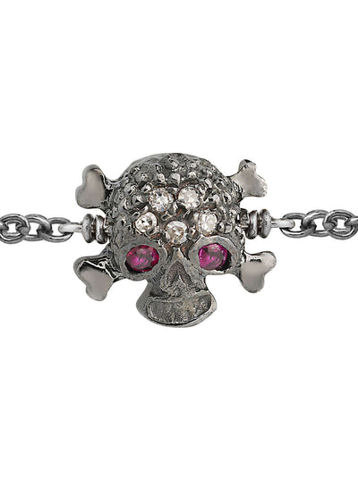 Skull Bracelet Y-OX-D-RU - SYMBOLS - Ileana Makri store