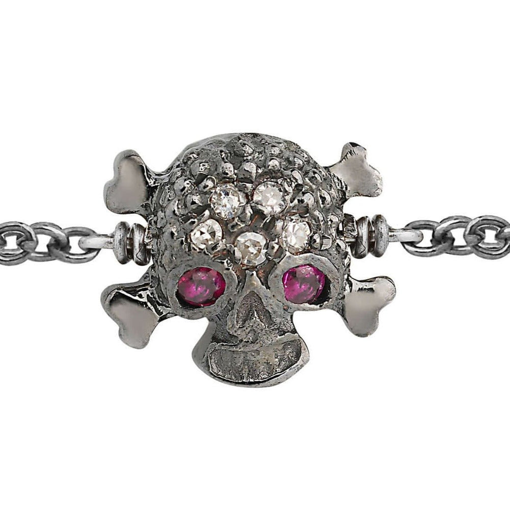 Skull Bracelet Y - OX - D - RU - SYMBOLS - Ileana Makri