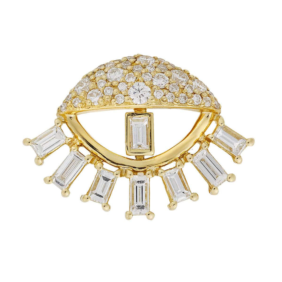 Sleepy Eye Earring Y - D - THE EDIT - Ileana Makri