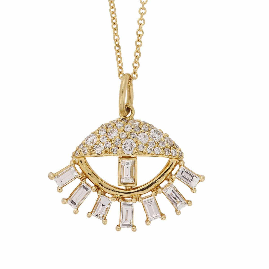 Sleepy Eye Pendant Y - D - THE EDIT - Ileana Makri