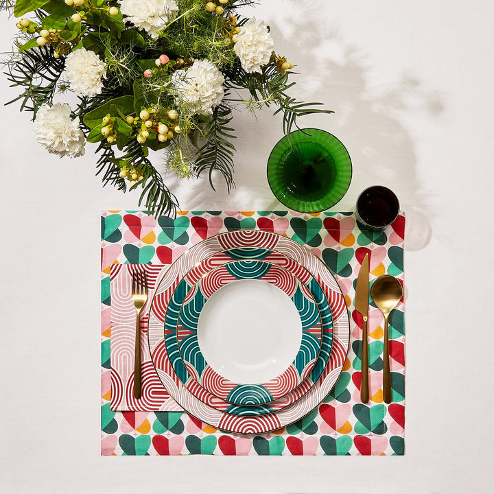 Slinky Rosso Charger Plate - La Double J Home - Ileana Makri