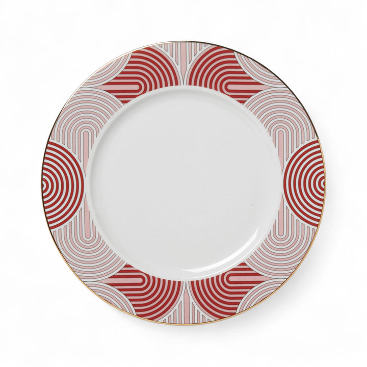 Slinky Rosso Charger Plate - La Double J Home - Ileana Makri