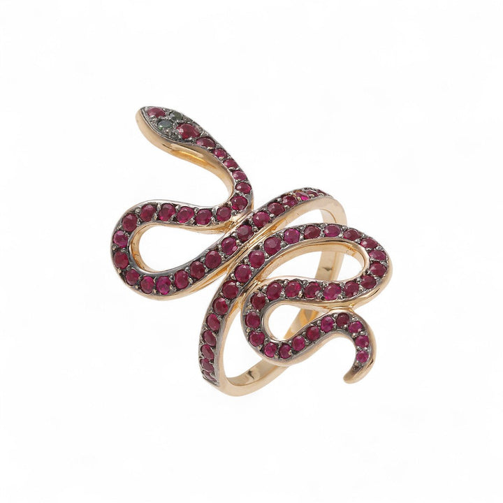 Slither Snake P - Ru - Green D - SNAKES - Ileana Makri