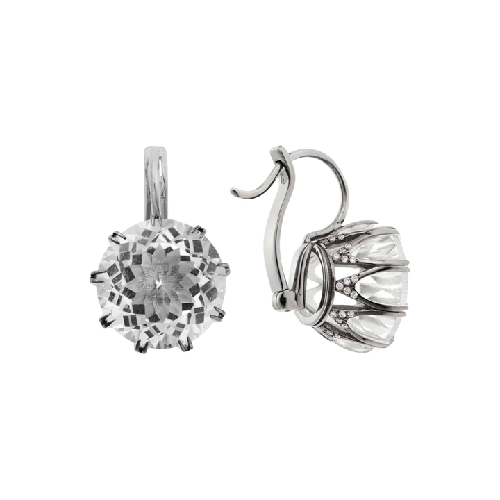 Small Crown White Topaz and Diamonds - Crown - Ileana Makri