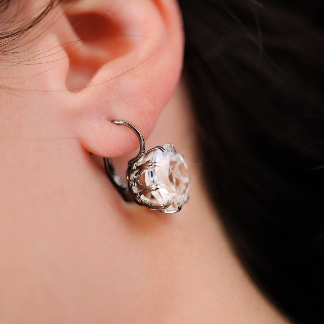 Small Crown White Topaz and Diamonds - Crown - Ileana Makri