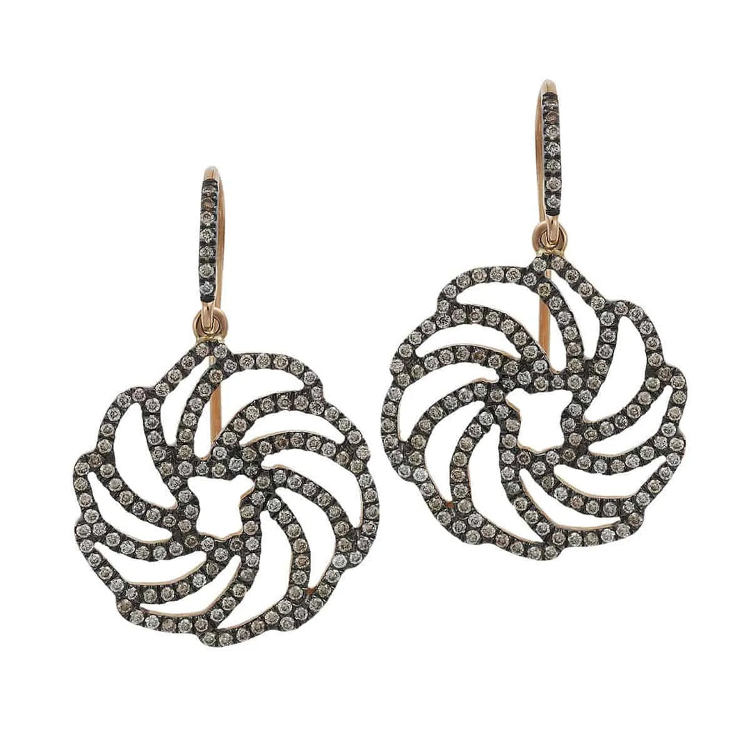 Small Lace Earrings P-Chd-S - Lace - Ileana Makri store