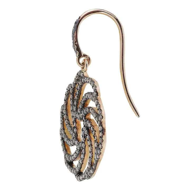 Small Lace Earrings P-Chd-S - Lace - Ileana Makri store