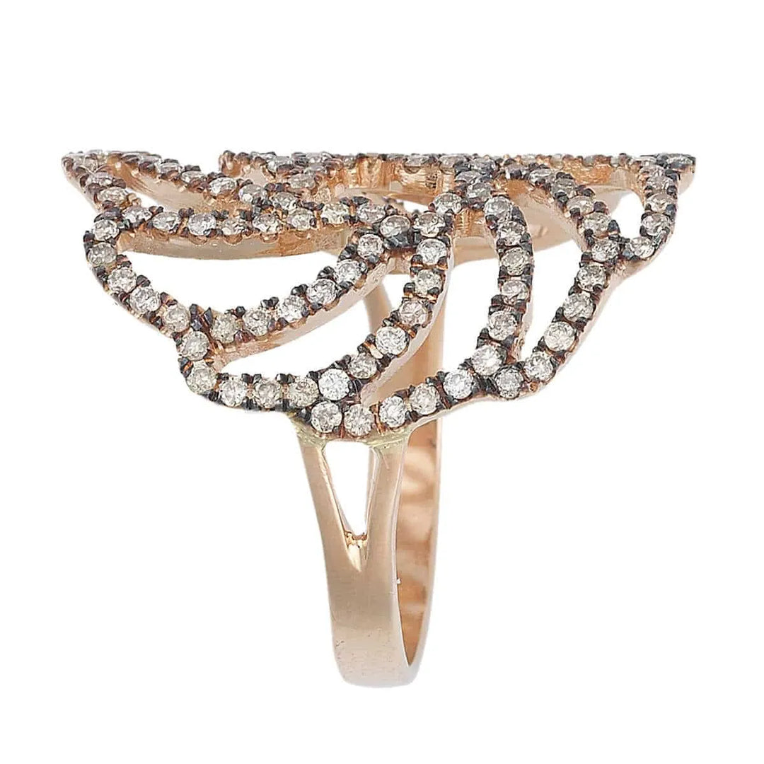 Small Lace Ring P-Chd-S - Lace - Ileana Makri store