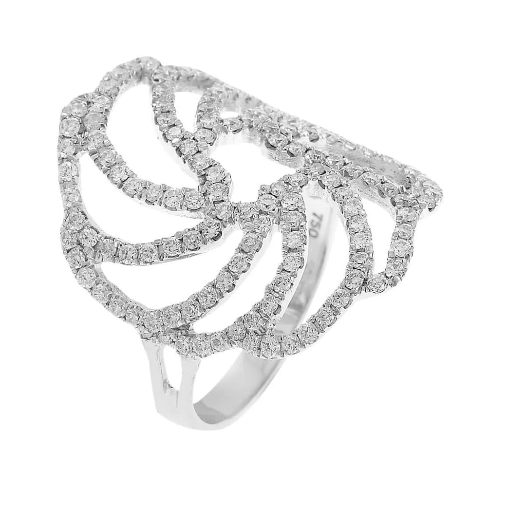 Small Lace Ring W - D - Lace - Ileana Makri