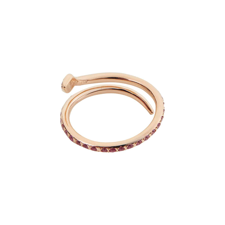 Small Python Ring Sapphires - SNAKES - Ileana Makri