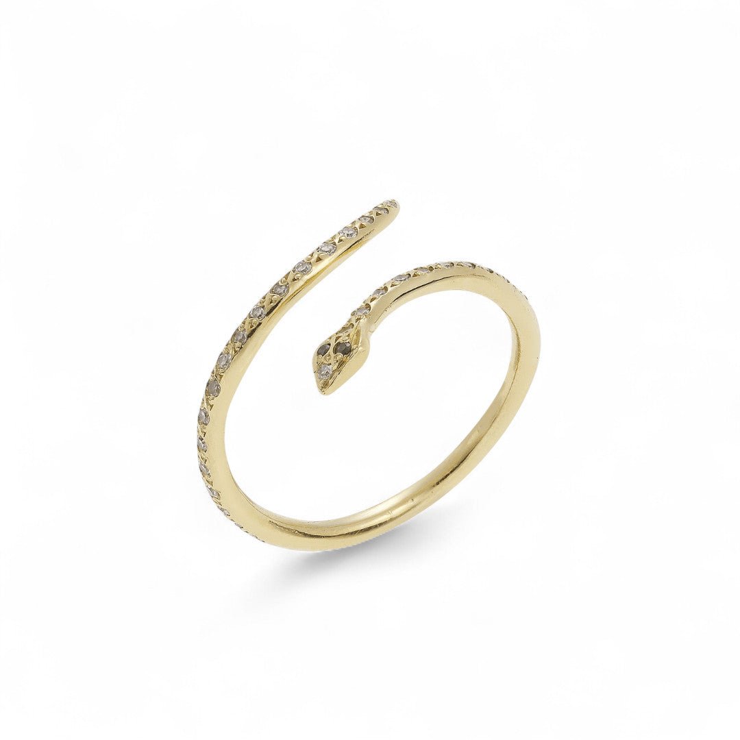 Small Python Ring Y - D - SNAKES - Ileana Makri