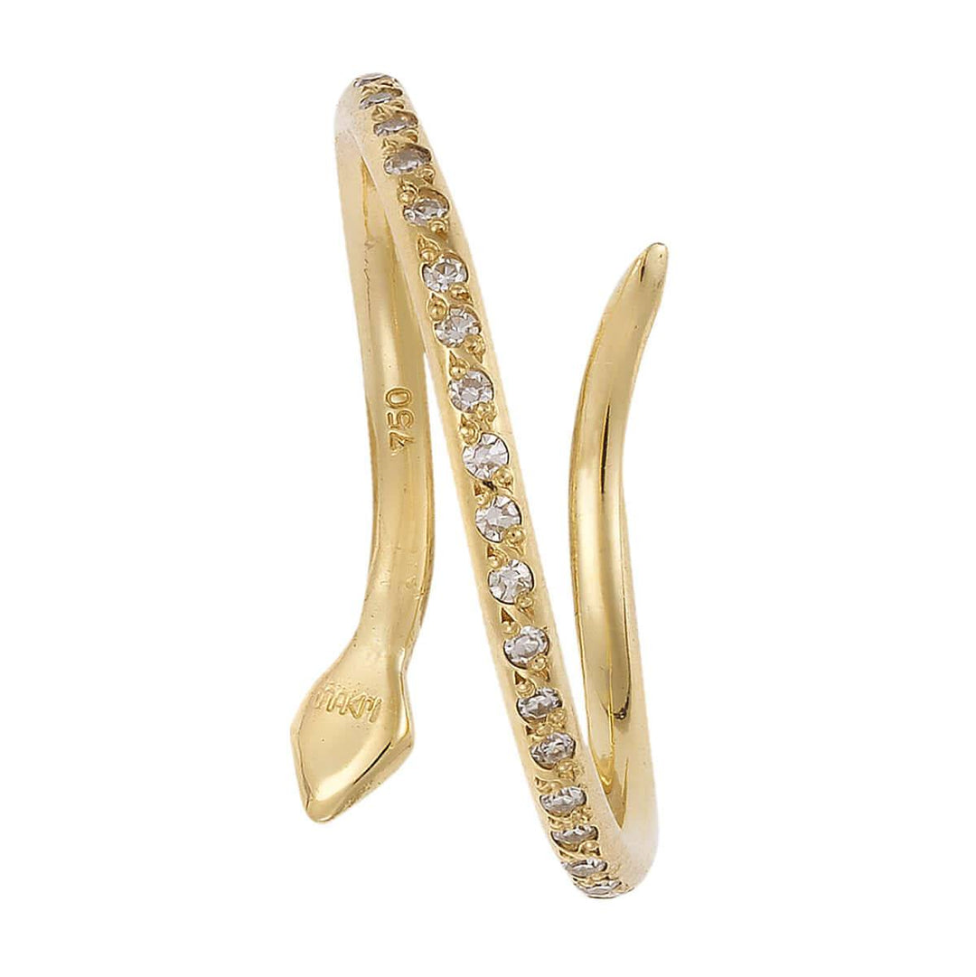 Small Python Ring Y - D - SNAKES - Ileana Makri