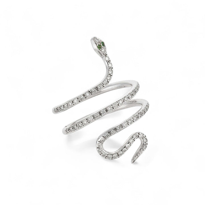 Small Single Python Ring W - D - Ts - SNAKES - Ileana Makri