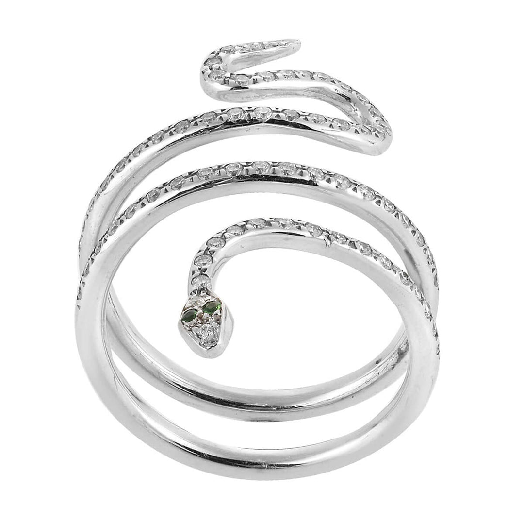 Small Single Python Ring W - D - Ts - SNAKES - Ileana Makri