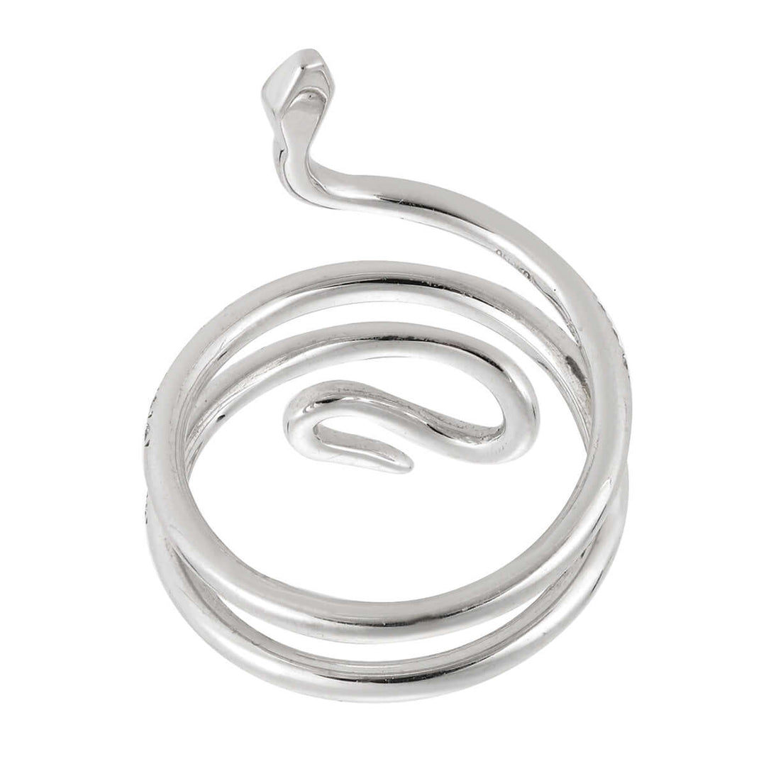 Small Single Python Ring W - D - Ts - SNAKES - Ileana Makri