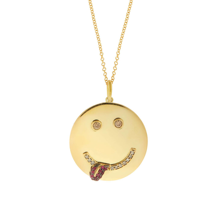Smily Pendant - Symbols - Ileana Makri