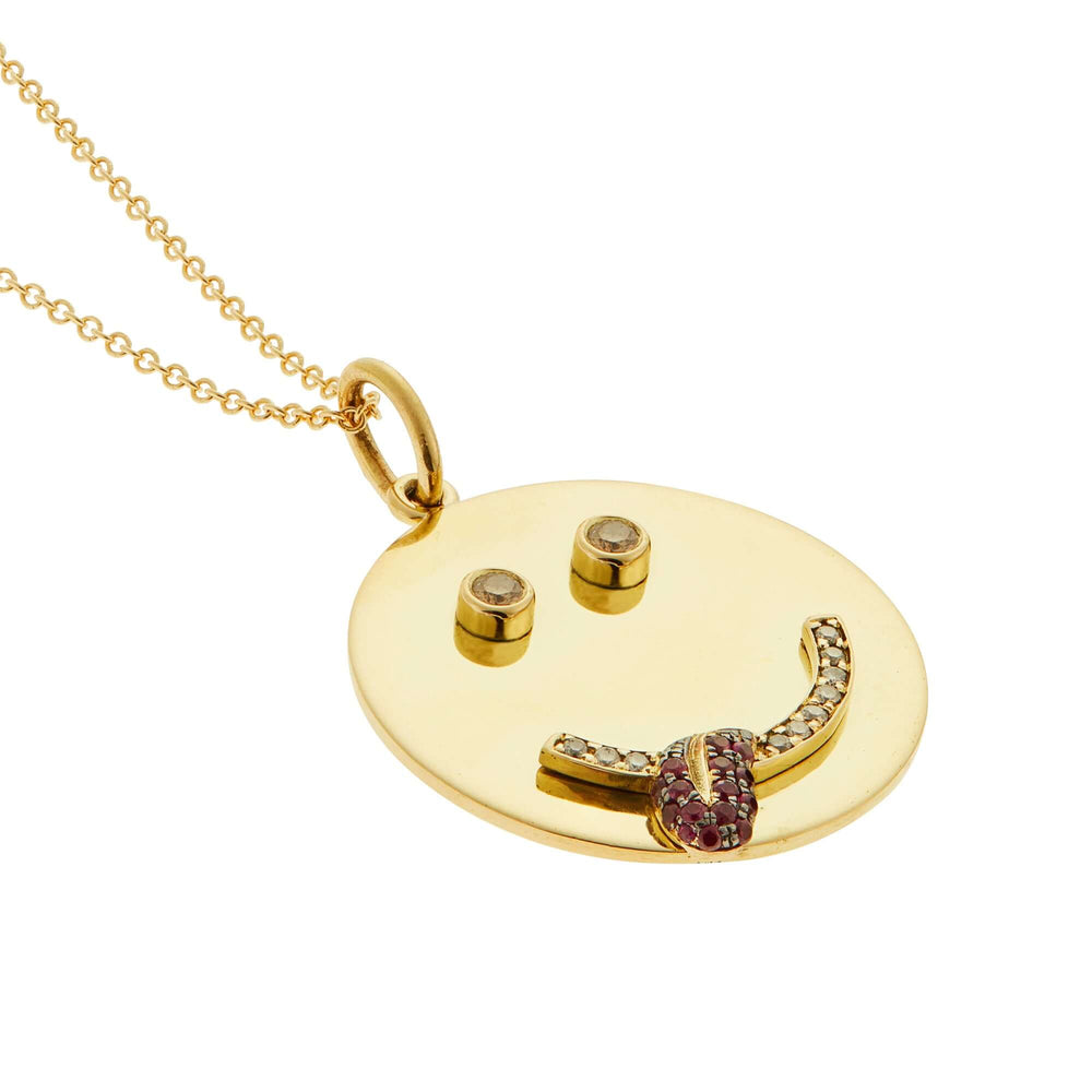Smily Pendant - Symbols - Ileana Makri