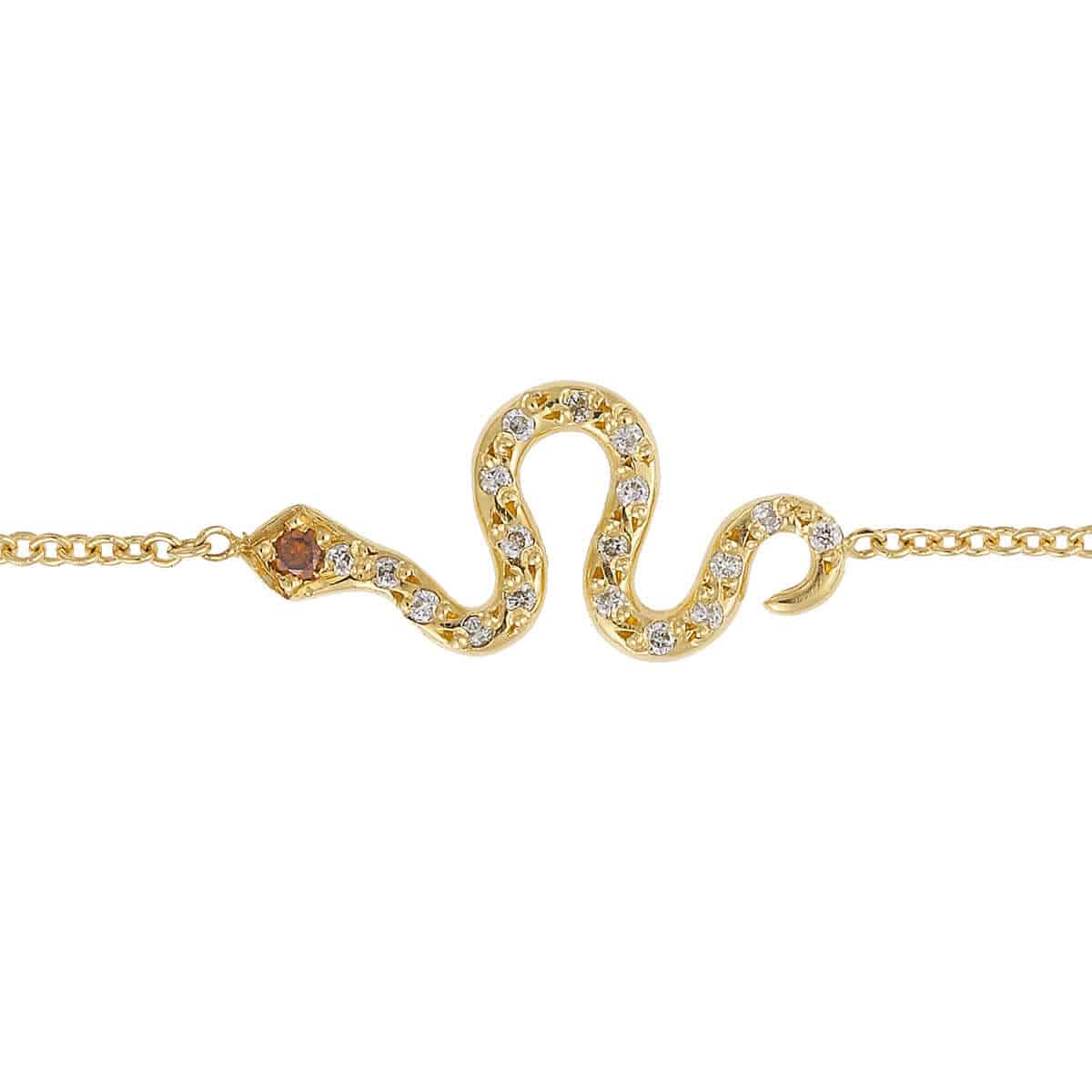 Little Snake Bracelet Y-D-Bur - SNAKES - Ileana Makri store