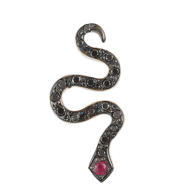 Little Snake Stud W-Bd-Ru - SNAKES - Ileana Makri store