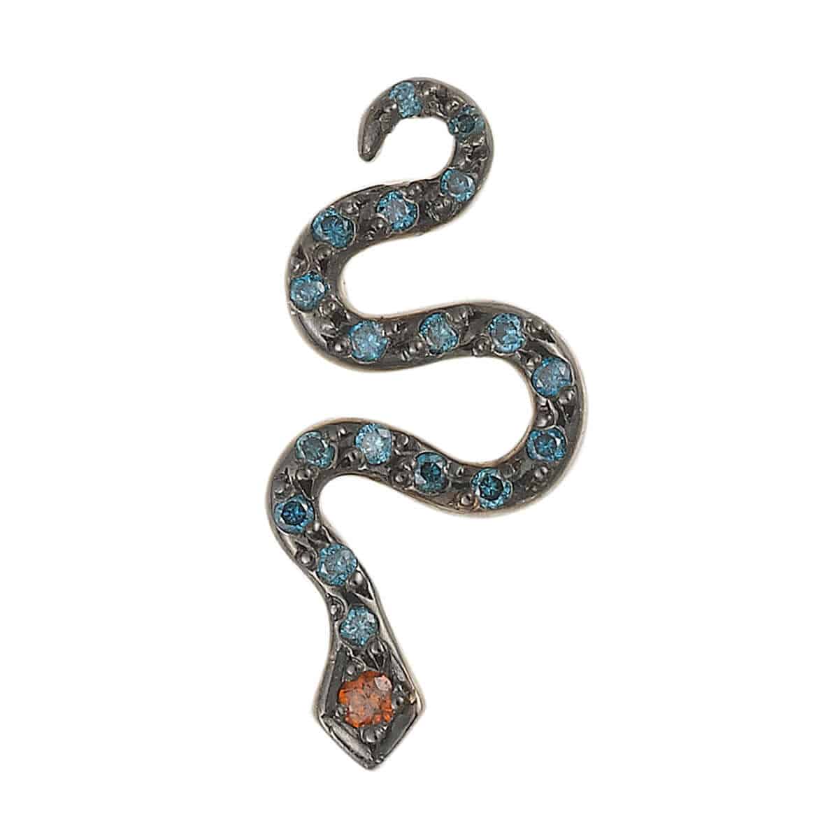 Little Snake Stud W-Bld-Bur - SNAKES - Ileana Makri store