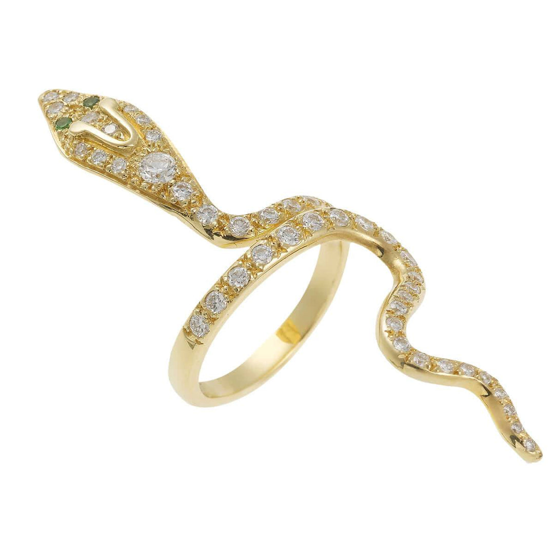 Cobra Ring Y-D-Ts - SNAKES - Ileana Makri store