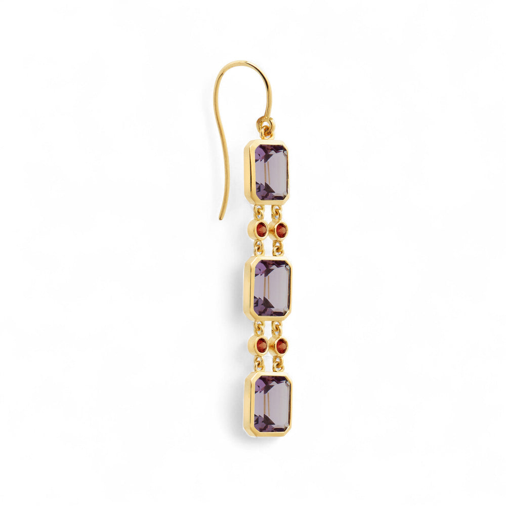 Sofia Amethyst Drops - Crown - Ileana Makri