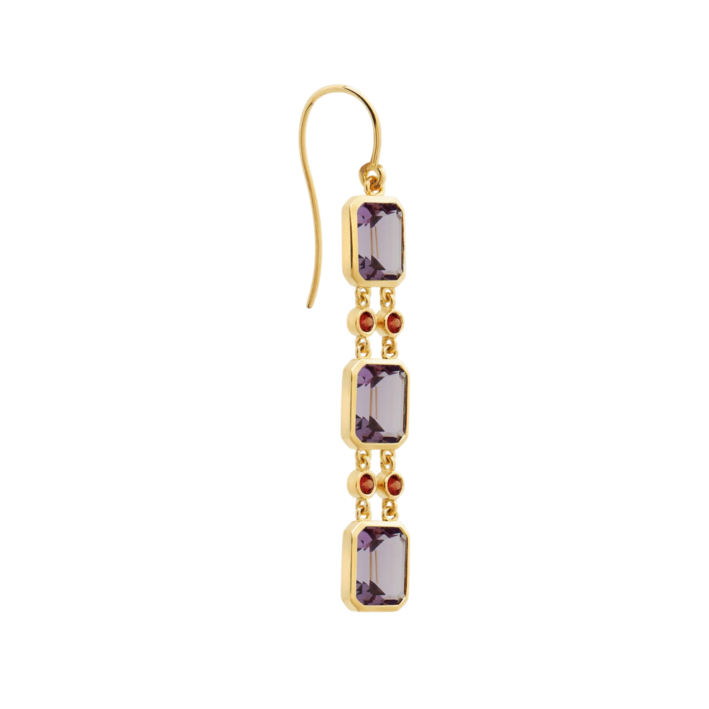 Sofia Amethyst Drops - Crown - Ileana Makri