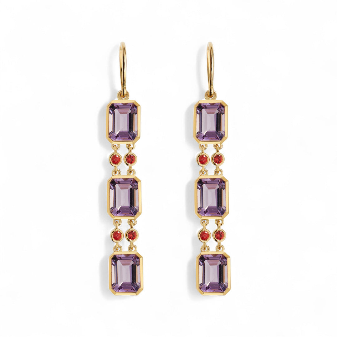 Sofia Amethyst Drops - Crown - Ileana Makri