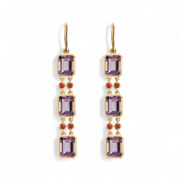 Sofia Amethyst Drops - Crown - Ileana Makri